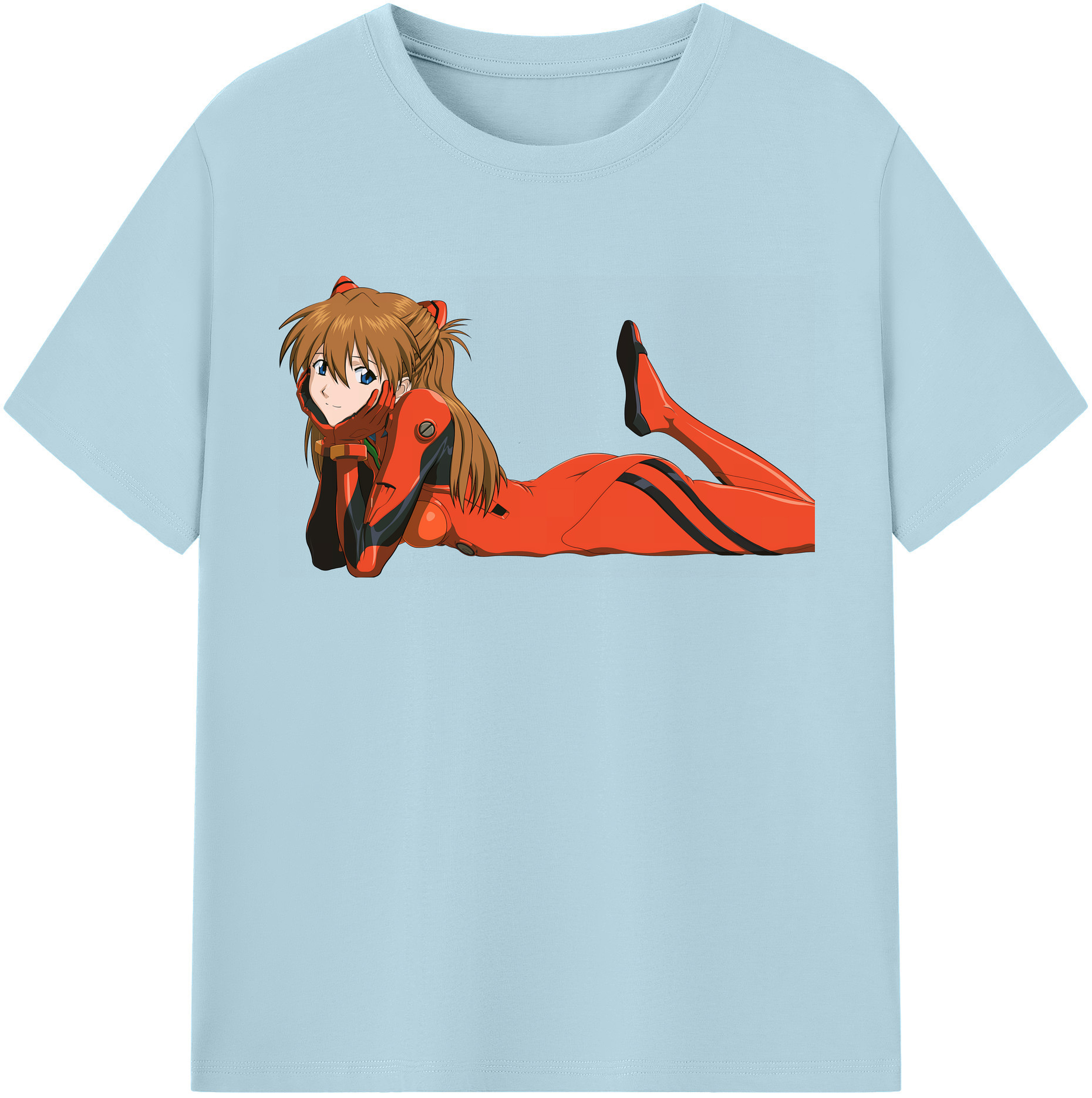 （画像用） EVA 新世紀エヴァンゲリオン 綿100％半袖Tシャツ（フロントプリント）